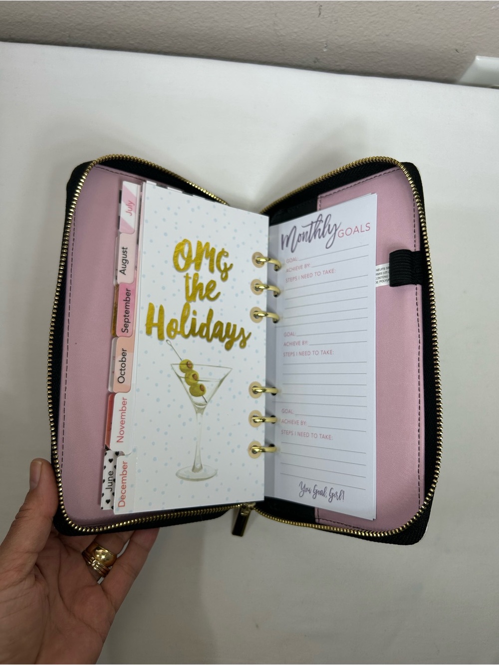 Recollections The C'est La Vie Zippered Practical Stylish 12-Month Planner - Picture 10 of 16